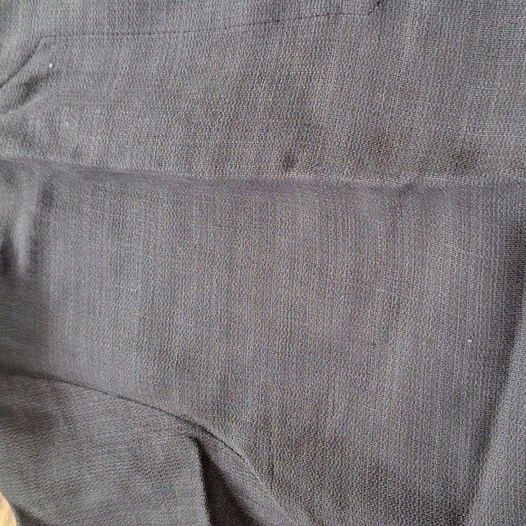 Eileen Fisher Linen Blend V-Neck Quarter Sleeve Top M - Picture 2 of 6